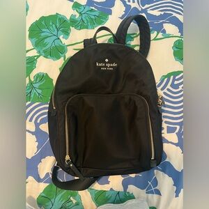 Kate Spade Black Backpack